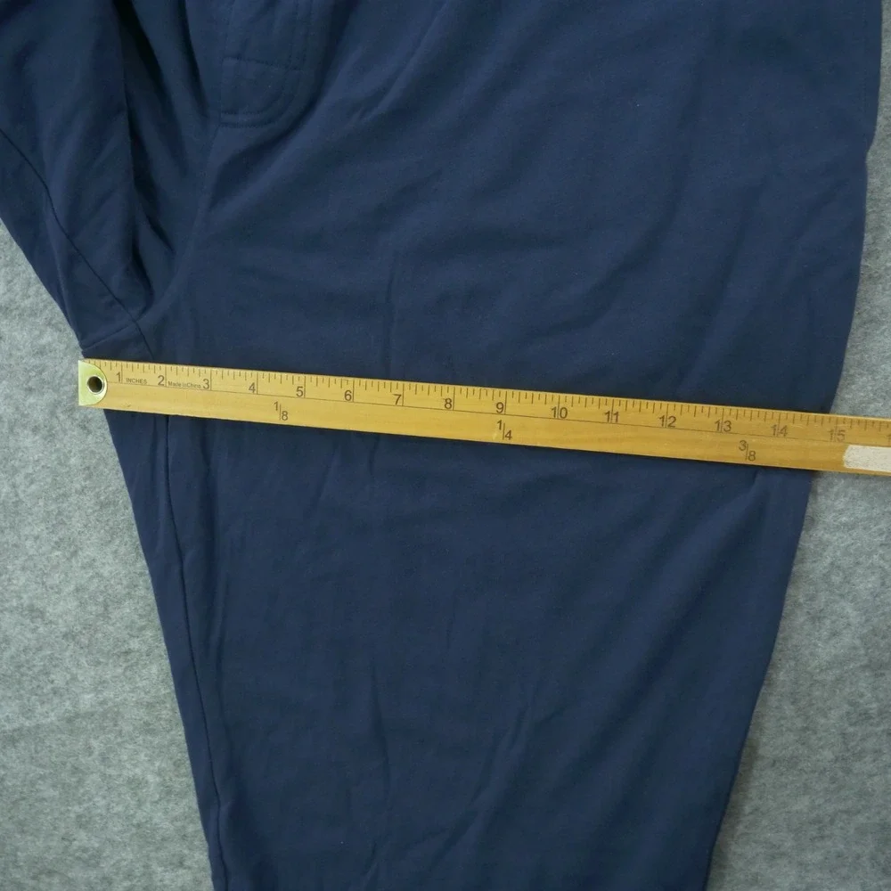Dude Robe Pants Mens  Extra Large Blue French Terry Cloth Lounge Sleepwear New